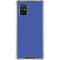 Blue Solid Galaxy A71 5G Clear Case