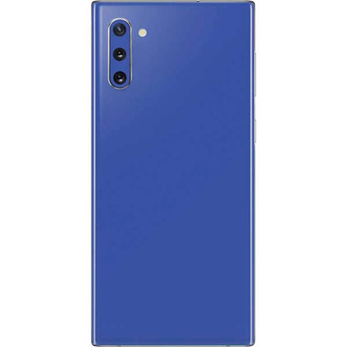 Blue Solid Galaxy Note 10 Skin