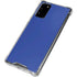 Blue Solid Galaxy Note20 5G Clear Case