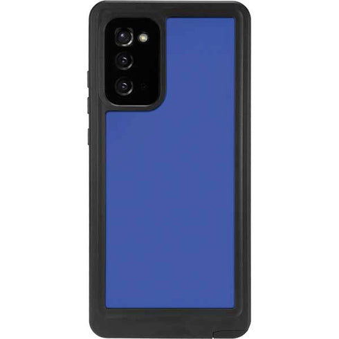 Blue Solid Galaxy Note20 5G Waterproof Case