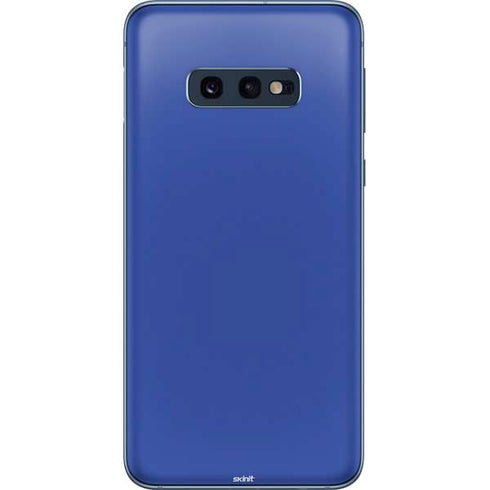 Blue Solid Galaxy S10e Skin
