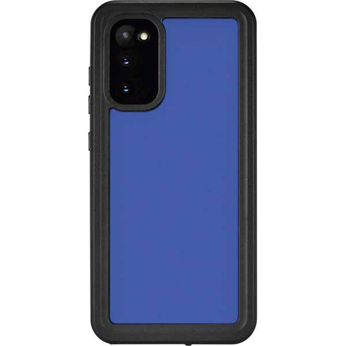 Blue Solid Galaxy S20 Waterproof Case