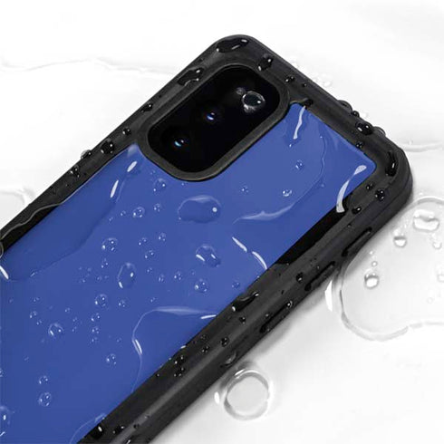 Blue Solid Galaxy S20 Waterproof Case
