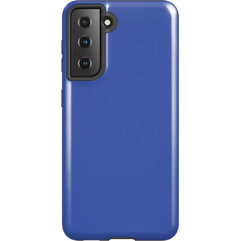 Blue Solid Galaxy S21 5G Pro Case