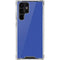 Blue Solid Galaxy S22 Ultra Clear Case