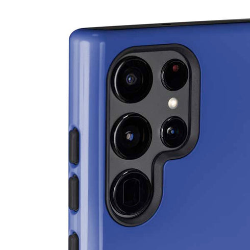 Blue Solid Galaxy S22 Ultra Pro Case