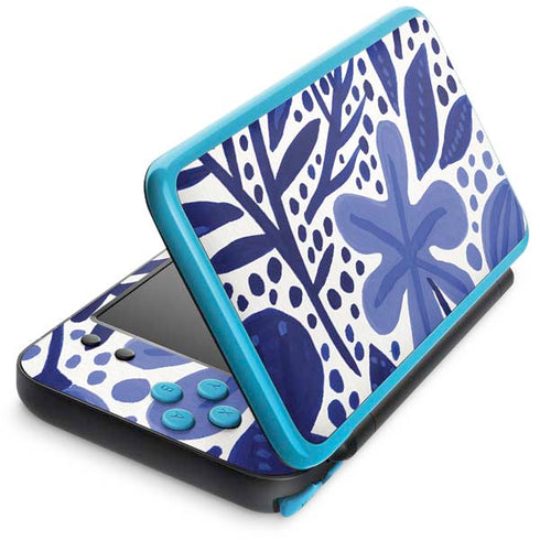 Cat Coq Blue Garden Nintendo 2DS XL (2017) Skin