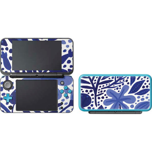 Cat Coq Blue Garden Nintendo 2DS XL (2017) Skin