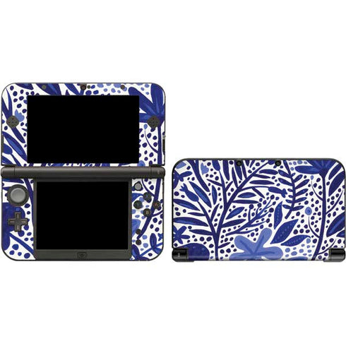 Cat Coq Blue Garden 3DS XL 2015 Skin