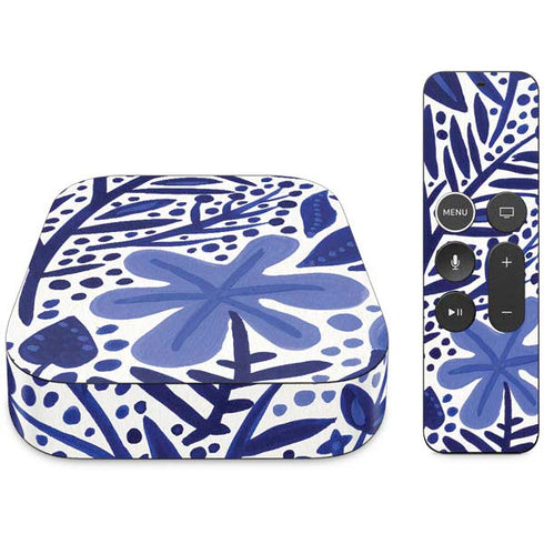 Cat Coq Blue Garden Apple TV Skin