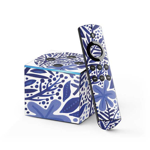 Cat Coq Blue Garden Fire TV Cube Skin