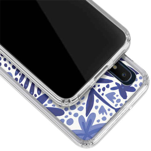 Cat Coq Blue Garden Galaxy A10e Clear Case