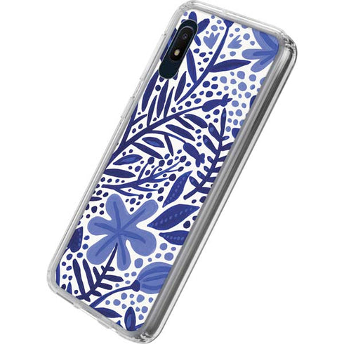 Cat Coq Blue Garden Galaxy A10e Clear Case