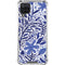 Cat Coq Blue Garden Galaxy A12 Clear Case