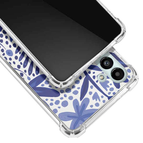 Cat Coq Blue Garden Galaxy A13 5G Clear Case