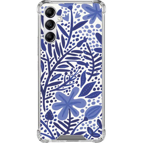Cat Coq Blue Garden Galaxy A14 5G Clear Case