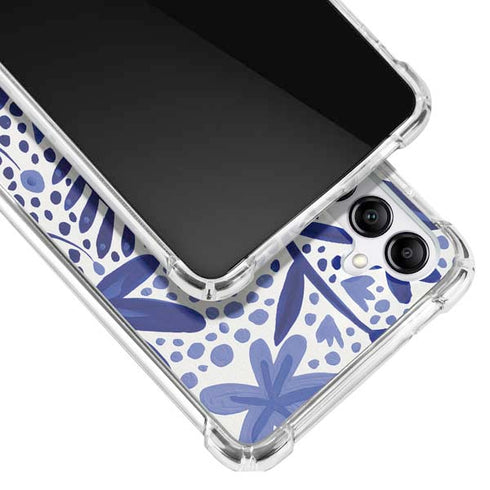 Cat Coq Blue Garden Galaxy A14 5G Clear Case