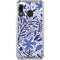 Cat Coq Blue Garden Galaxy A30 Clear Case