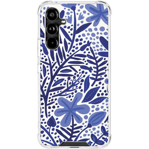 Blue Garden by Cat Coq Galaxy A54 5G Clear Case