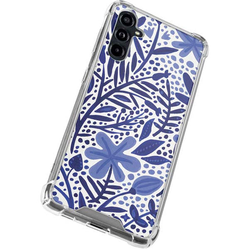 Blue Garden by Cat Coq Galaxy A54 5G Clear Case