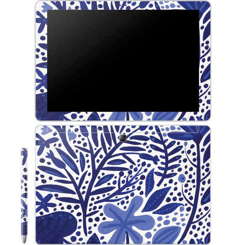 Cat Coq Blue Garden Galaxy Book 12in Skin