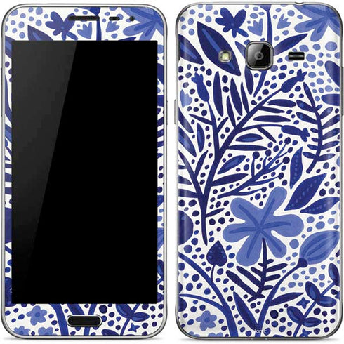 Cat Coq Blue Garden Galaxy J3 Skin
