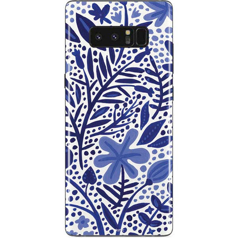 Cat Coq Blue Garden Galaxy Note 8 Skin