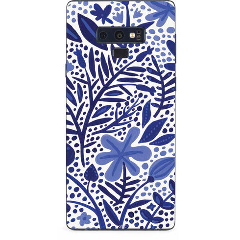 Cat Coq Blue Garden Galaxy Note 9 Skin