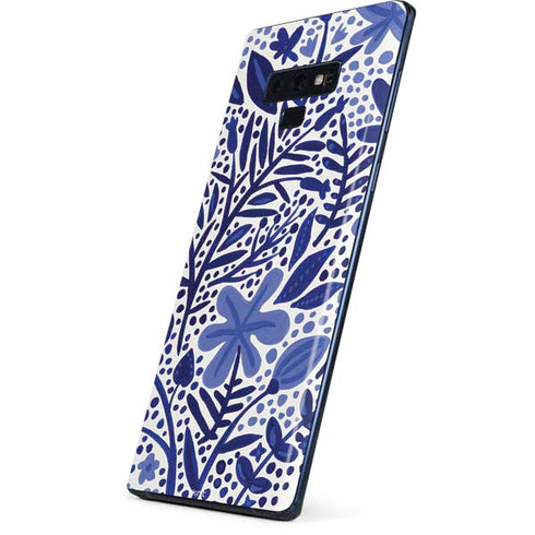 Cat Coq Blue Garden Galaxy Note 9 Skin