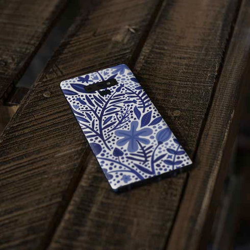 Cat Coq Blue Garden Galaxy Note 9 Skin