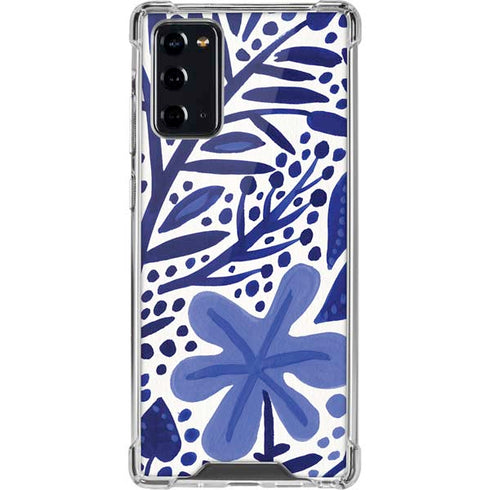 Cat Coq Blue Garden Galaxy Note20 5G Clear Case
