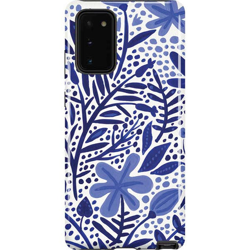 Cat Coq Blue Garden Galaxy Note20 5G Pro Case