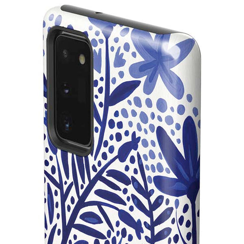Cat Coq Blue Garden Galaxy Note20 5G Pro Case