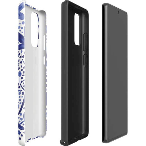 Cat Coq Blue Garden Galaxy Note20 5G Pro Case