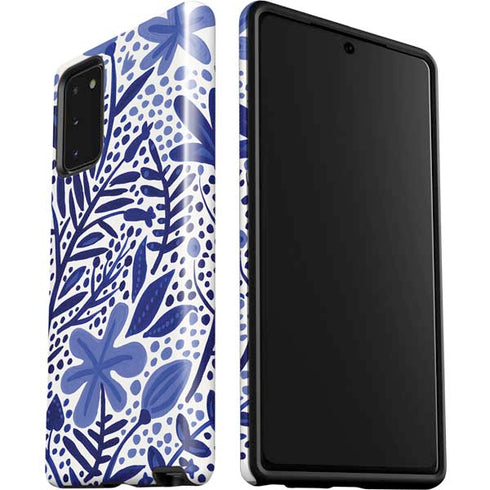 Cat Coq Blue Garden Galaxy Note20 5G Pro Case
