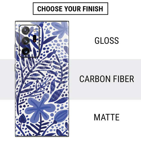Cat Coq Blue Garden Galaxy Note20 Ultra 5G Skin