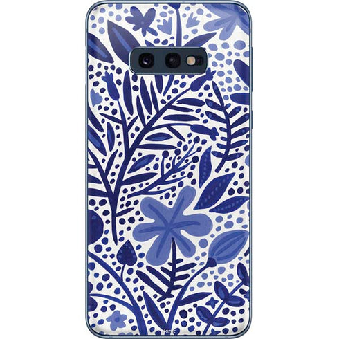 Cat Coq Blue Garden Galaxy S10e Skin