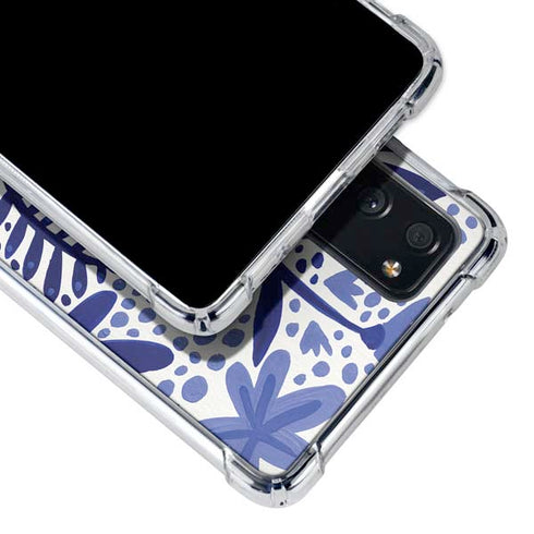 Cat Coq Blue Garden Galaxy S20 FE Clear Case