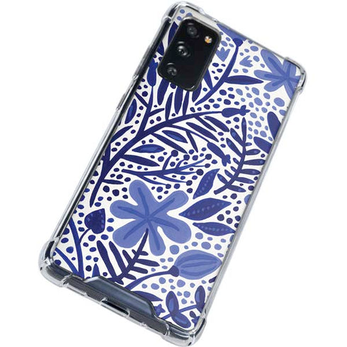 Cat Coq Blue Garden Galaxy S20 FE Clear Case