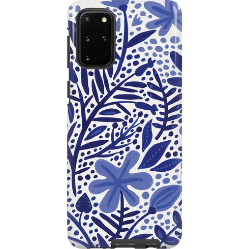 Cat Coq Blue Garden Galaxy S20 Plus Pro Case