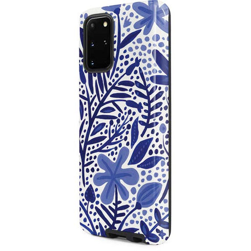 Cat Coq Blue Garden Galaxy S20 Plus Pro Case