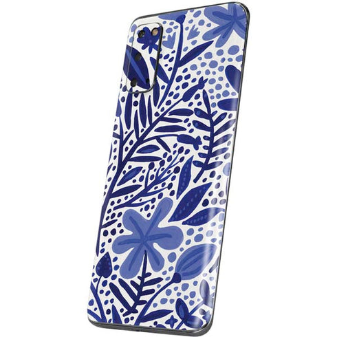 Cat Coq Blue Garden Galaxy S20 Skin