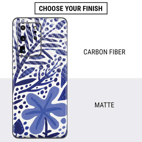 Cat Coq Blue Garden Galaxy S20 Ultra 5G Skin