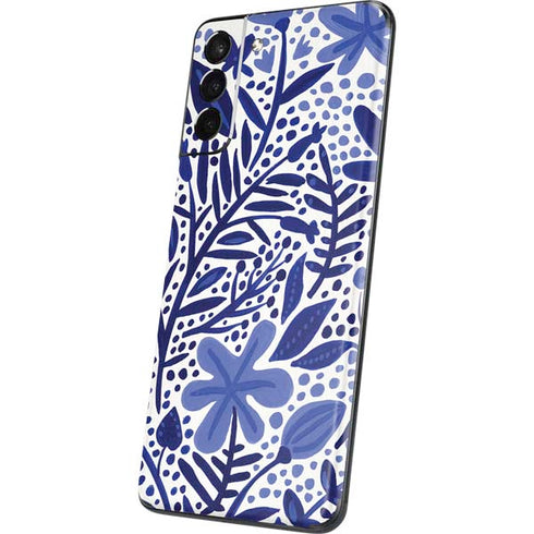 Cat Coq Blue Garden Galaxy S21 5G Skin