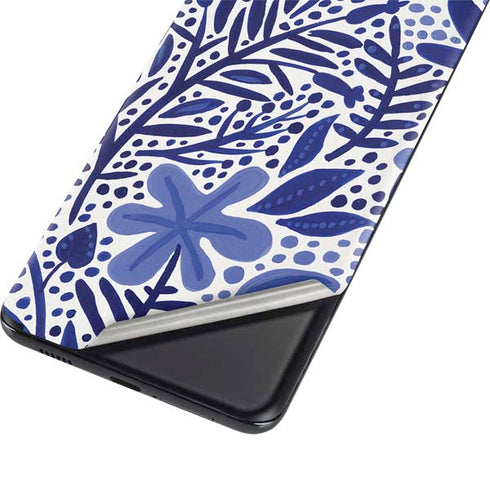 Cat Coq Blue Garden Galaxy S21 5G Skin