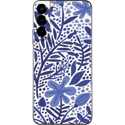 Cat Coq Blue Garden Galaxy S22 Plus Skin