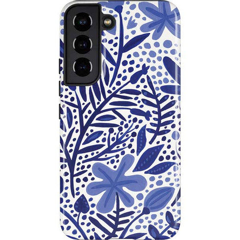 Cat Coq Blue Garden Galaxy S22 Pro Case