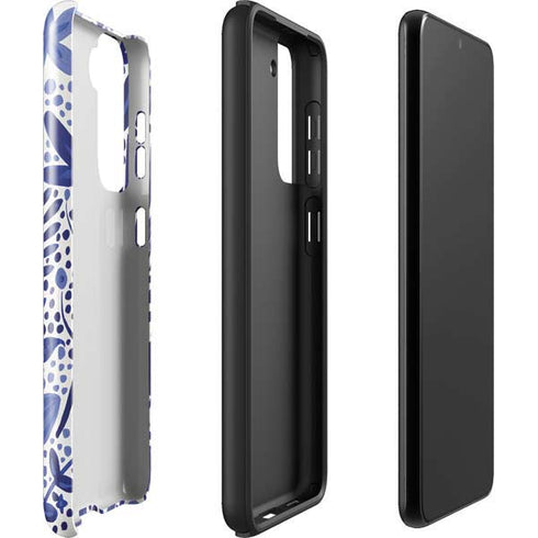 Cat Coq Blue Garden Galaxy S22 Pro Case