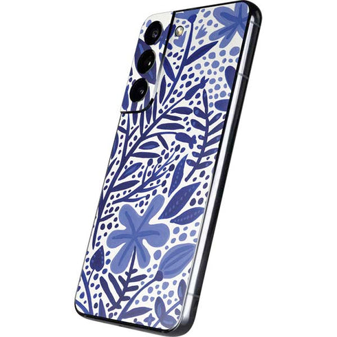Cat Coq Blue Garden Galaxy S22 Skin