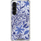 Cat Coq Blue Garden Galaxy S23 Clear Case